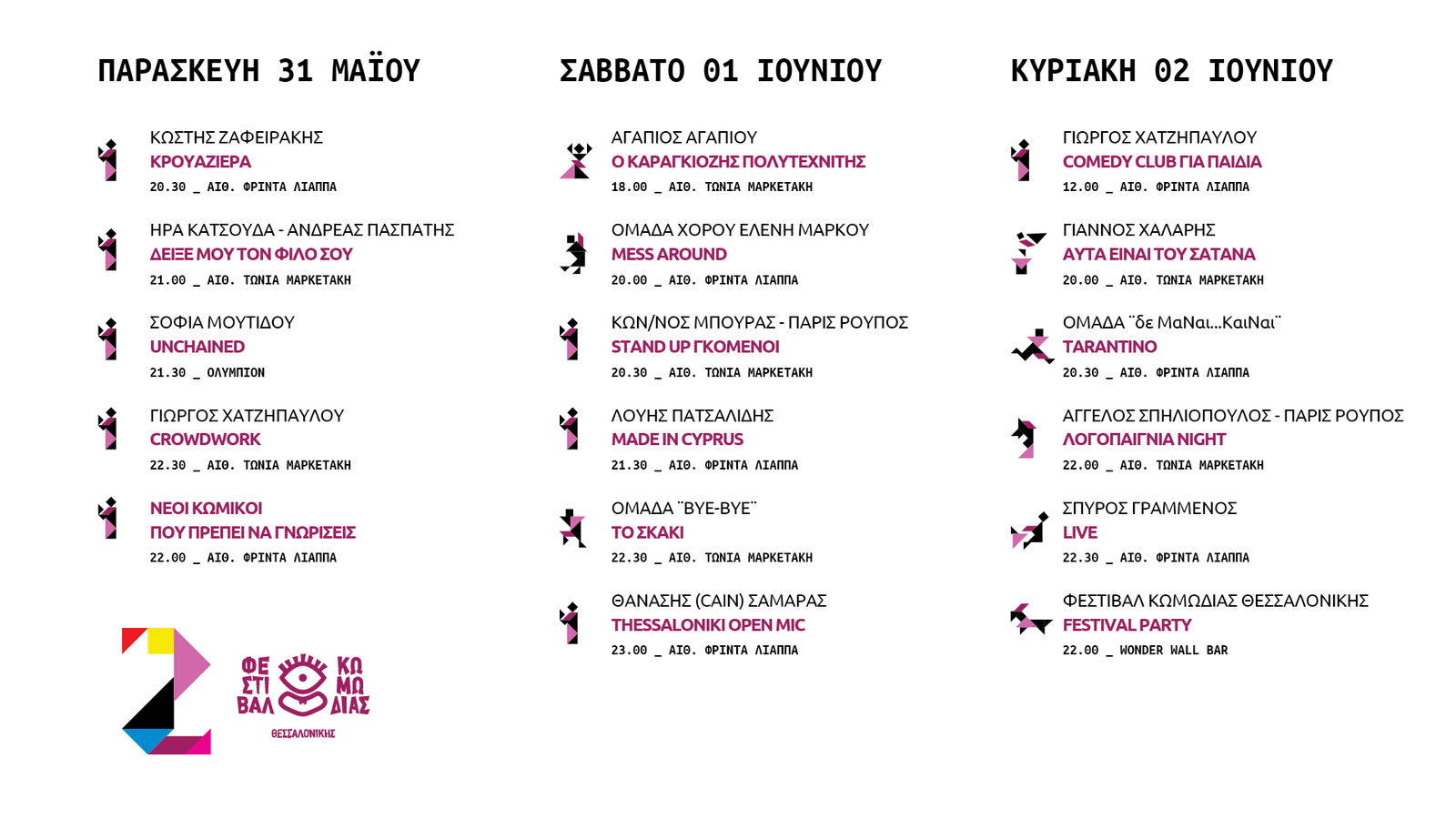2ο Φεστιβάλ Κωμωδίας Θεσσαλονίκης